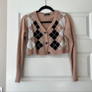 Preppy Crop Sweater